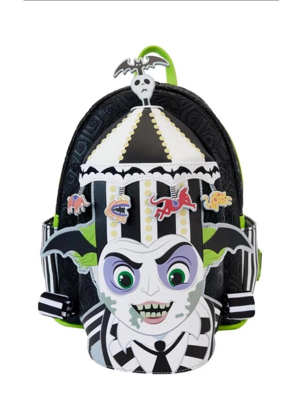 Loungefly WB Beetlejuice Carousel LU Cosplay Mini Backpack